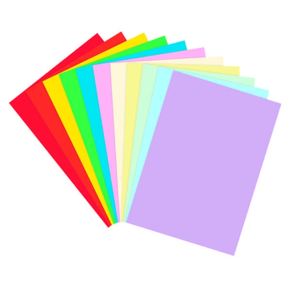 Coloured Copier Paper A4, 80gsm, Yellow, Box 5 Reams