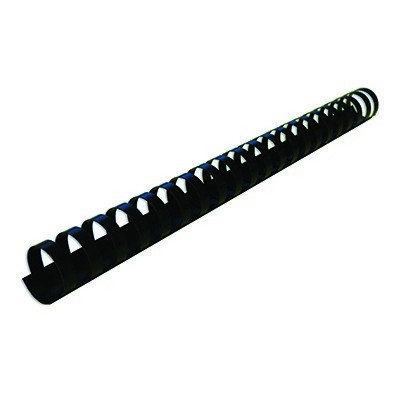 Plastic Comb Binding Rings Black Box 50
