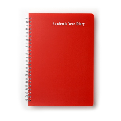 23-24 18 Month Academic PP Diary, A5, Week To View, Red, Each