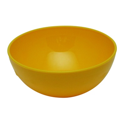 Polycarbonate Bowl Yellow Each