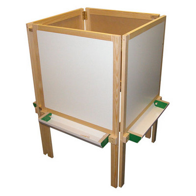 4 Sided Wooden Easel Natural Each