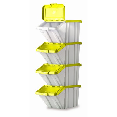 Multi-Functional Container Yellow Pack 4 50ltr
