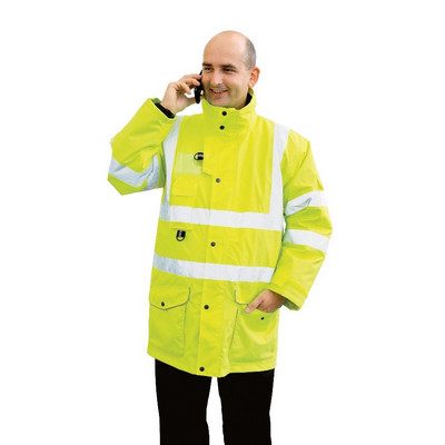 Hi-Vis 7-in-1 Yellow Jacket, Class 3, M,  Each