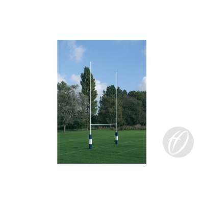 Socketed Steel Rugby Posts 10m