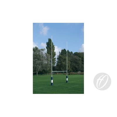 Socketed Steel Rugby Posts 10m