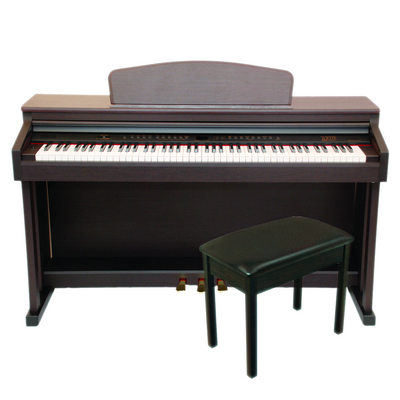 Axus D2 Digital Piano With Bench, Black