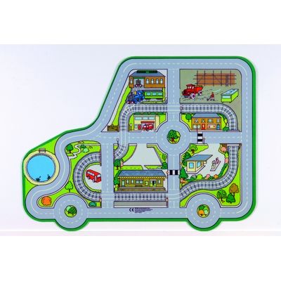 Car Roadway Playmat Size: 1000 x 750mm