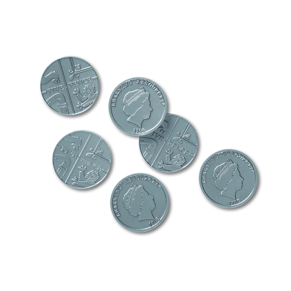 Play Money - Five Pence Pieces