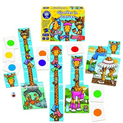 Giraffes in Scarves