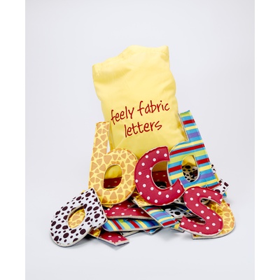 Feely Fabric Letters
