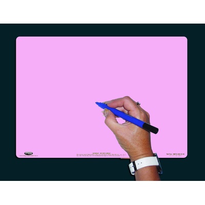 A4 Tinted Board, Pink, Pack 10