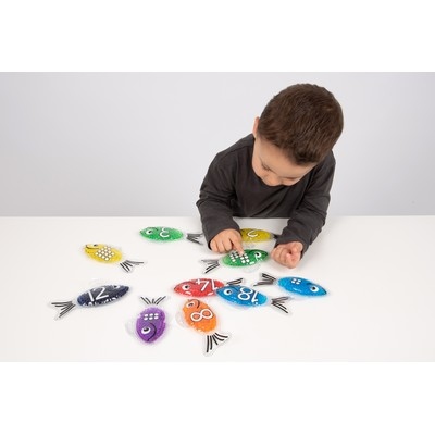 Rainbow Gel Number Fish