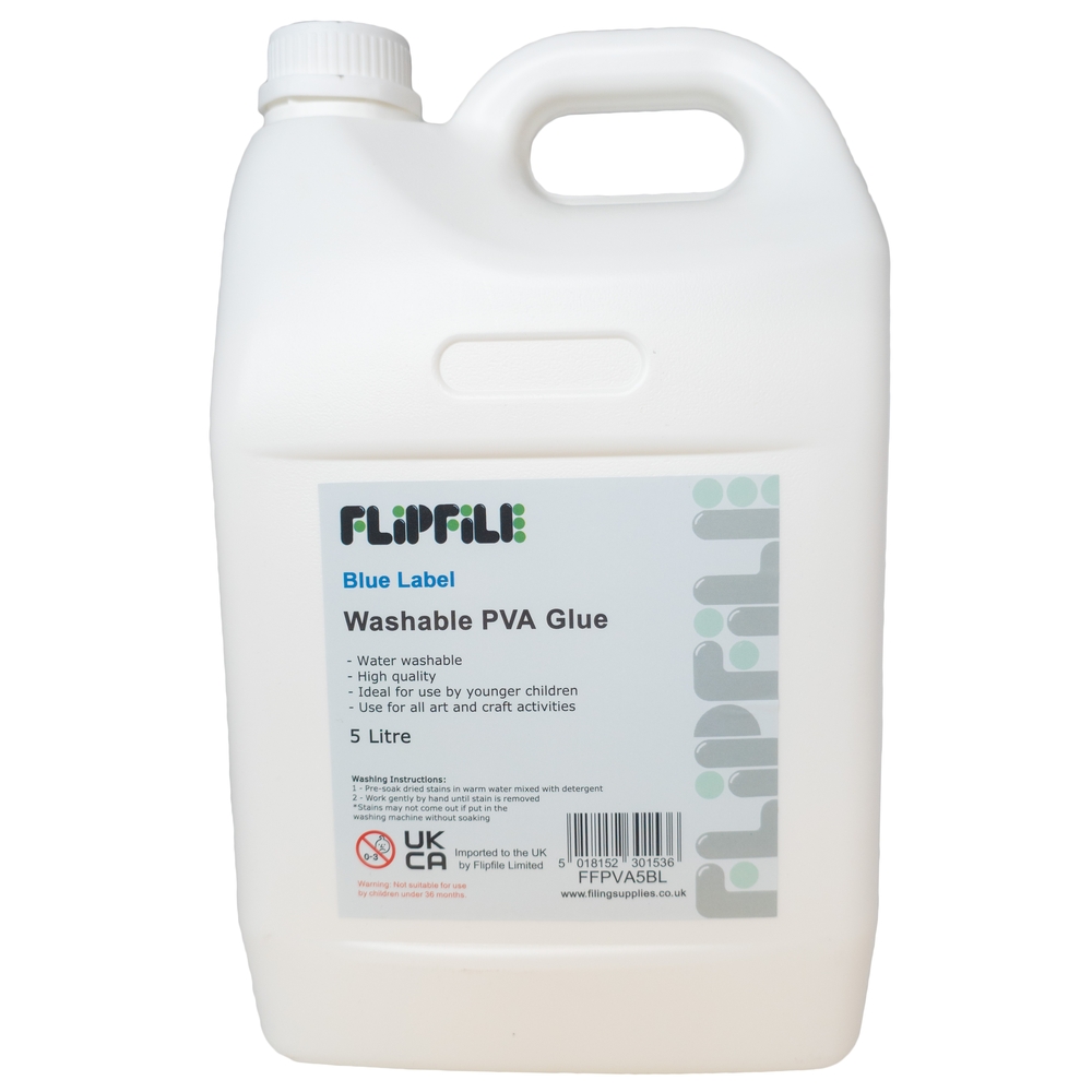PVA Water Washable Adhesive Glue 5 Litre