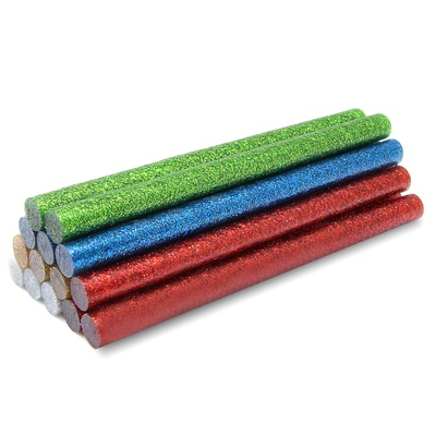 14x Glitter Glue Mixed Colour Glue Sticks