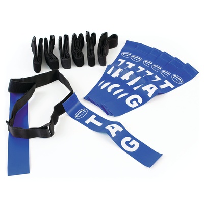 Tag Rugby Belt, Pack of 7, Blue