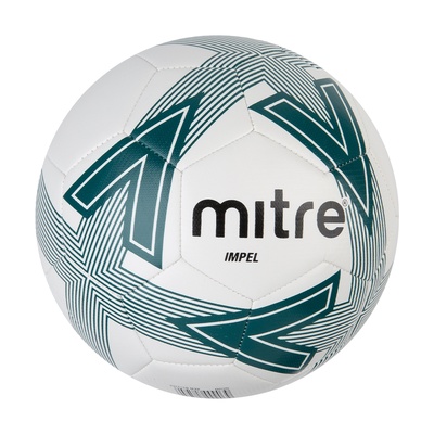 Mitre Impel Training Ball, White/Green, Size 3