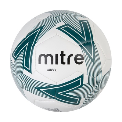 Mitre Impel Training Ball, White/Green, Size 5