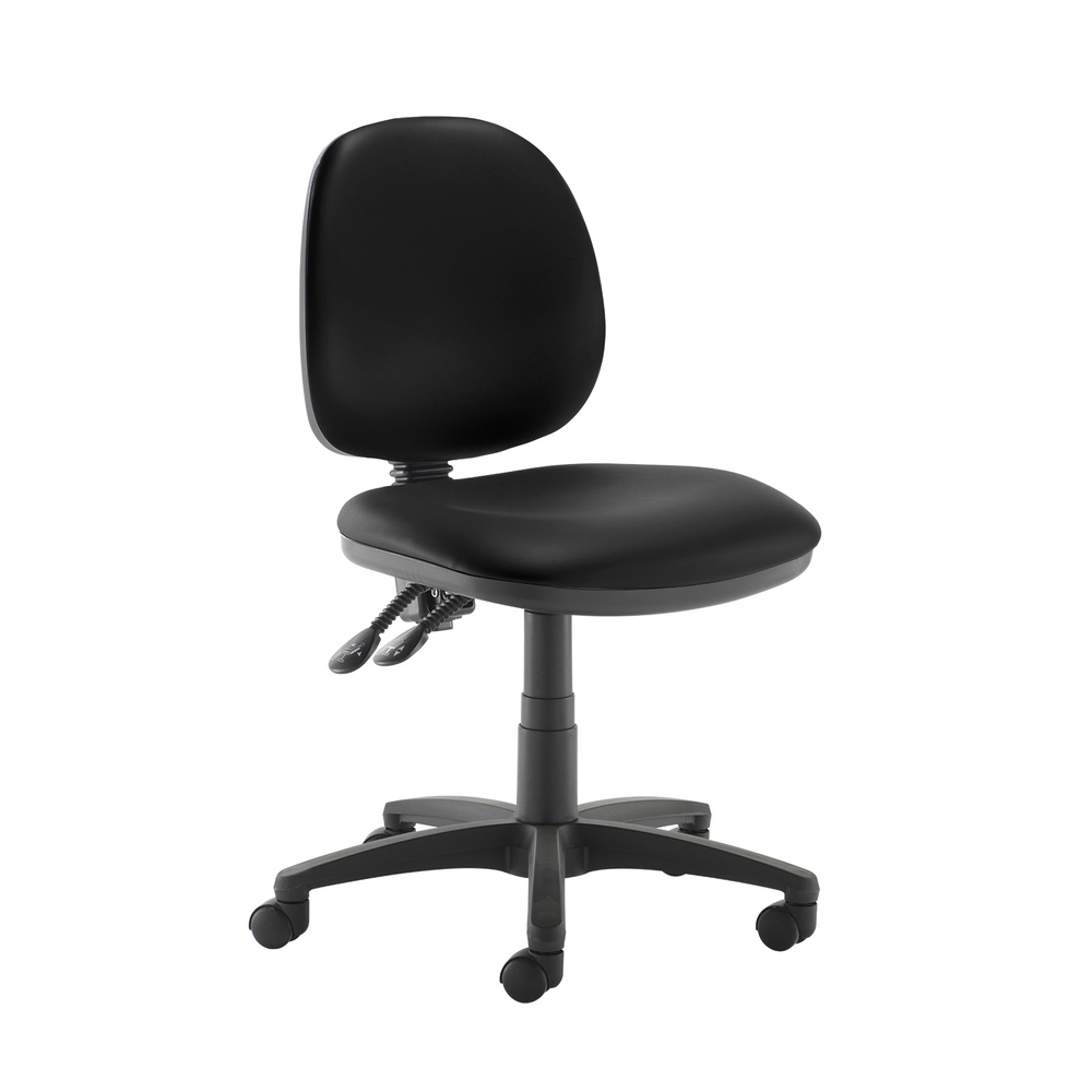 Jota Medium Back Chair No Arms Charcoal