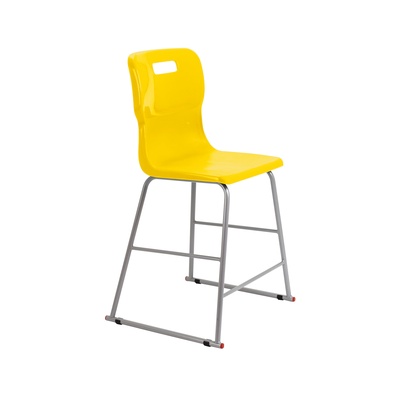 Titan High Chair H560mm Yellow