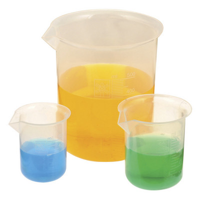 Polypropylene Translucent Beakers Clear Each 250ml