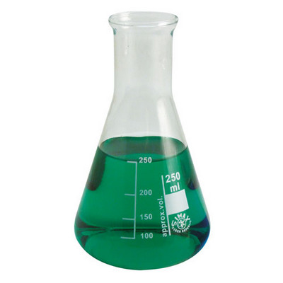 Conical Flasks 250ml Clear Pack 10