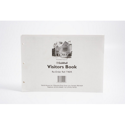 Visitor Book Ringbound, Refill Pack 50