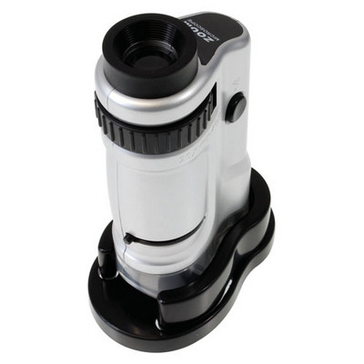 Pocket Microscope Grey/Black Each