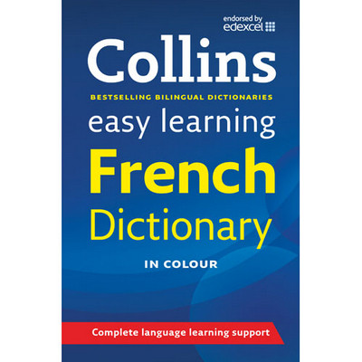 Collins Easy Learning Dictionary French Blue Each