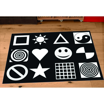 Black & White Nursery Playmat Each