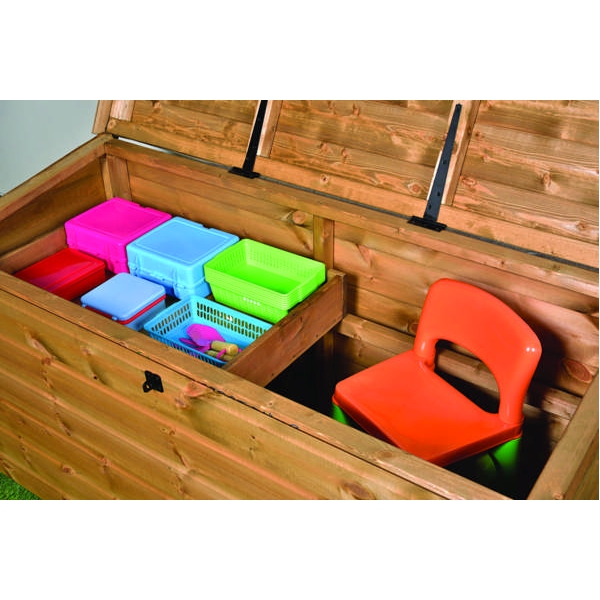 Outdoor Storage Chest Installed